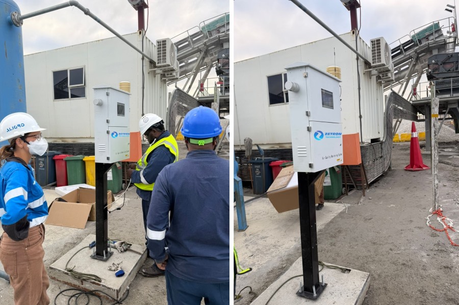 Zetron TH2000A Meridionalis African Lithium meum direxit, Ponens New Standard ad Intelligent Air Quality Cras in Transmarinis Mining Operations