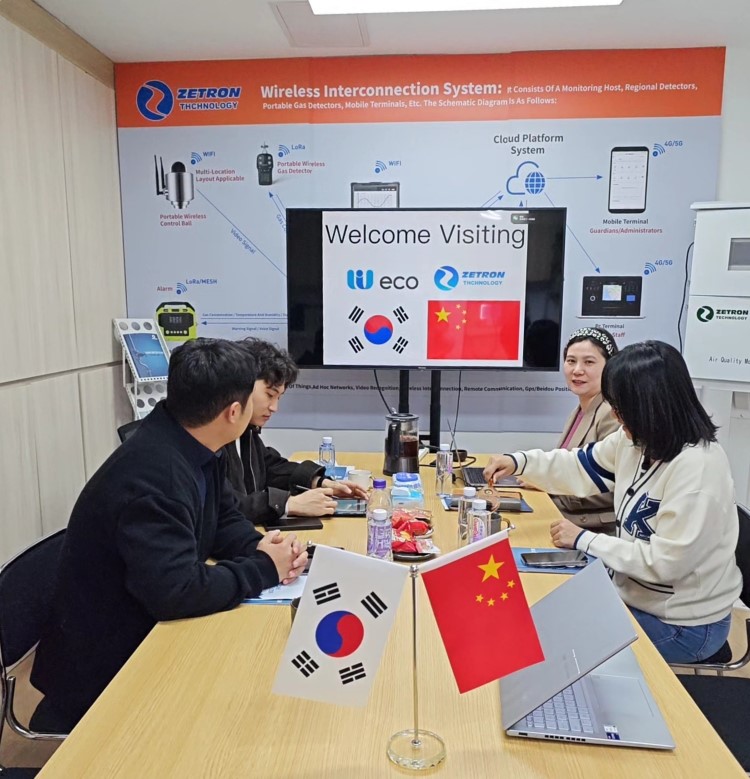 South Korean Clients Visit Zetron to Discuss Gas Safety Solutions & Ozone Analyzer Projects