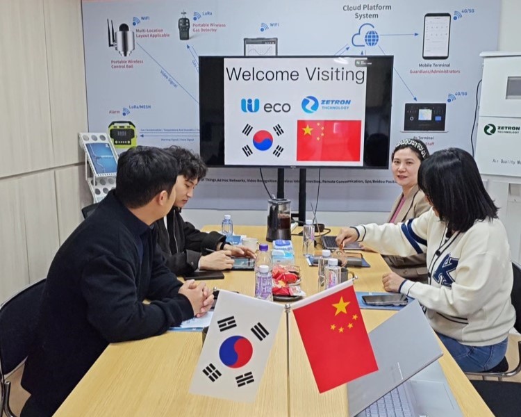 South Korean Clients Visit Zetron to Discuss Gas Safety Solutions & Ozone Analyzer Projects