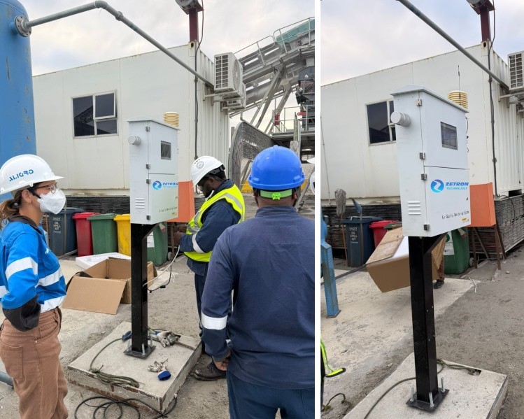 Zetron TH2000A Meridionalis African Lithium meum direxit, Ponens New Standard ad Intelligent Air Quality Cras in Transmarinis Mining Operations