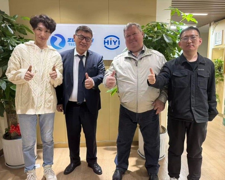 Expandi in Central Asiae Market, Kazakhstani Customers Zetron Technologiam visitaverunt ut explorarent New Future pro Gas Safety
