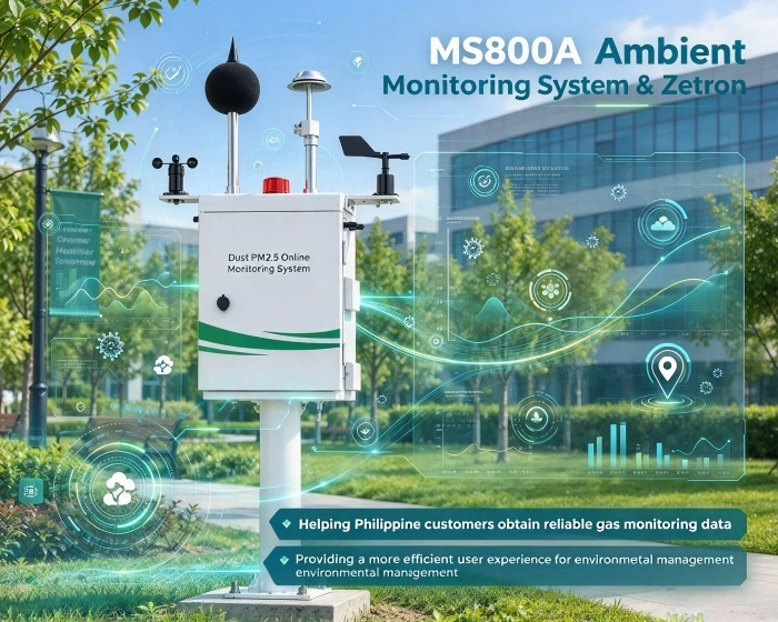 Zetron MS800A Air Quality Cras System deployed in Philippinis, instruitur et disciplina Completur