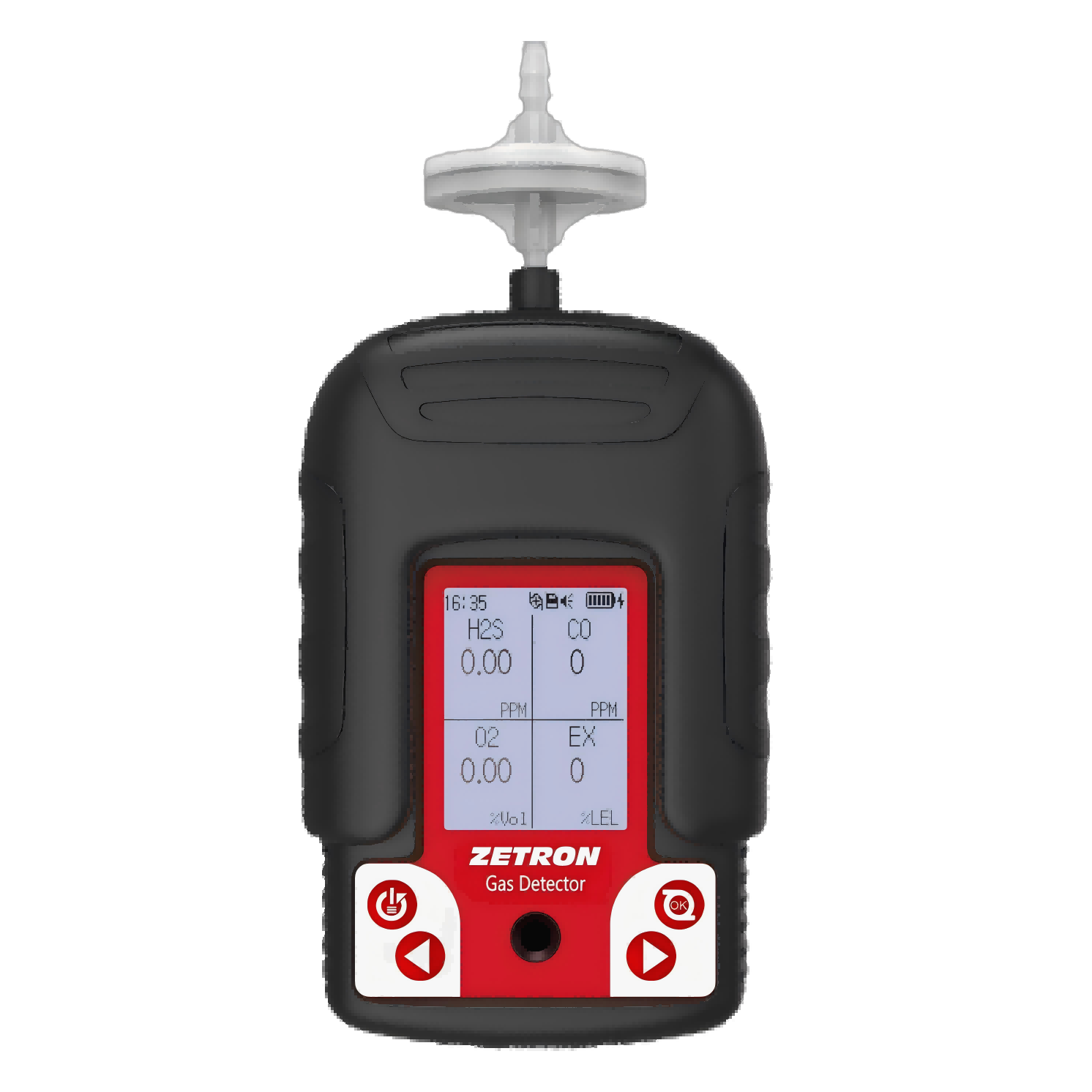 Portable IV-in unum Gas detector